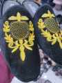 New Eid collection Fashionable black half shoe loafer for men.