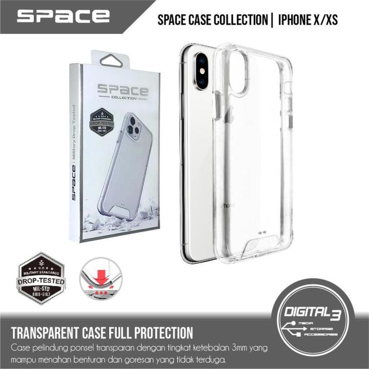 Space Collection Shockproof iPhone X Xs Cover Anti Scratch
