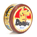 GC Spot It Game Cartoon Anime Dobble Pokemon Doraemon English Cards Board Game For Party Kids Gifts.