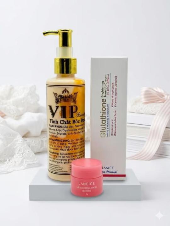 vip gultathione skin care combo