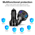 đ PD20W 4-Port Car Charger | QC3.0 + Type-C Fast Charging | 12V/24V | For All Phones & Devices.