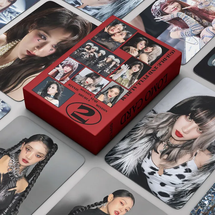 55pcs/box%20(G)I-DLE%20Photocards%20Fate%20Wife%20Super%20Lady%20Album%20LOMO%20Card%20Postcard%20GIDLE%20photocard%20-%20Image%204