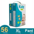 Kidz Baby diaper Pant XL (12-18 kg) 56 pcs.