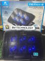 MIKUSO PEIPAH 6 LED FANS SUPER SILENT NOTEBOOK GAMING COOLING PAD MODEL NCP-066.