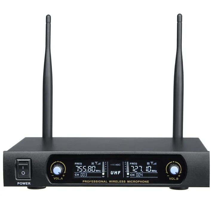 UHF%20Professional%20Dual%20Wireless%20Microphone%20System%20Kits%202%20Channel%20Cordless%20Handheld%20Mic%20110-240V%20+%20Receiver%20Kareoke%20KTV%20Home%20Party%20Supplies%20Speakers%20-%20Image%207