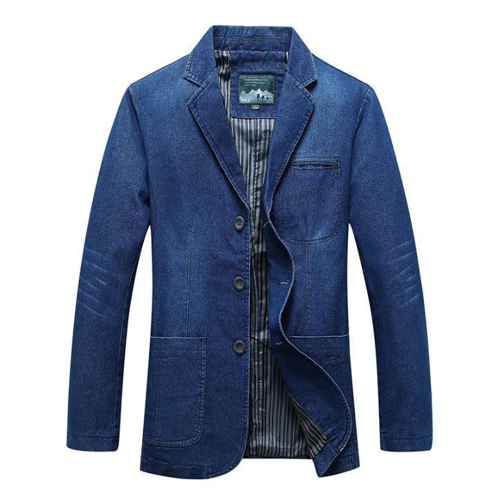 Mens%20Denim%20Blazer%20Men%20Fashion%20Cotton%20Vintage%20Suit%20Outerwear%20Male%20Blue%20Coat%20Denim%20Jacket%20Men%20Slim%20Fit%20Jeans%20Denim%20Blazers%20Top%204Xl%20-%20Image%207