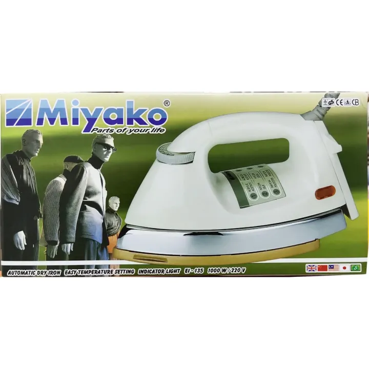 Miyako Dry Electric Iron - EI 135