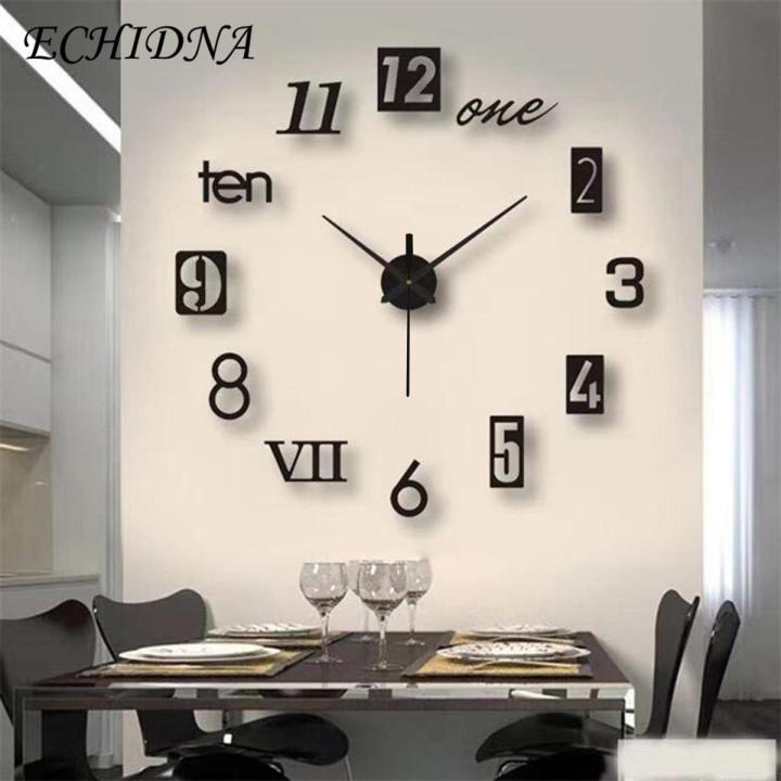 Premium Quality ECHIDNA 3D Wall Clocks Precise Timing Creative
