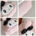 Mettle Vault Plush cartoon makeup bag, Kuromi women's casual doll, handbag, birthday gift.