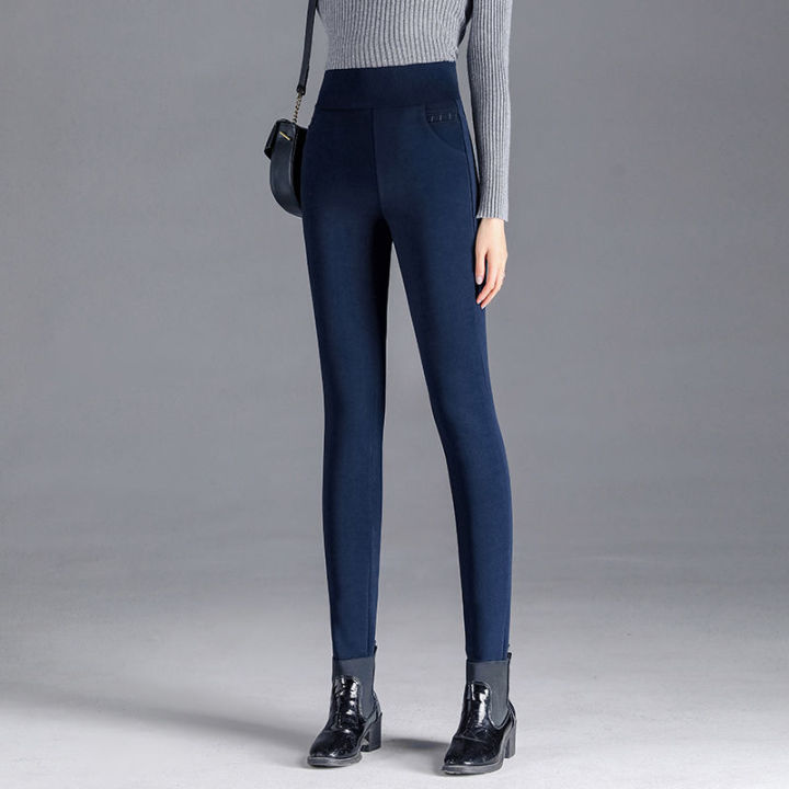 Spring%20and%20Autumn%20New%20Black%20plus%20Size%20Outer%20Wear%20Leggings%20Women's%20Thin%20Mom%20Pants%20High%20Waist%20Casual%20Stretch%20Slimming%20Pants%20-%20Image%207