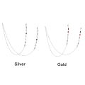 【Limited Quantity】 Vintage Beads Long Eyeglass Lanyard Eye wear Accessories Glasses Necklace Glasses Chain Bead random color.