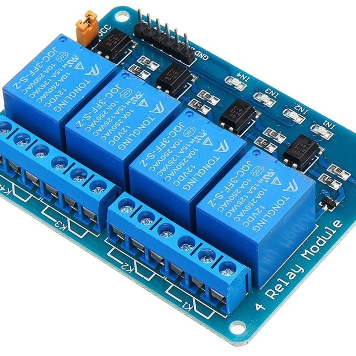 12V%20Re-lay%20Module%20DC%205V%20Four%20Channel%20Isolated%20Relay%20Control%20Module%20With%20Screw%20Terminal%20For%20Arduino%204%20Channel%20DC4V%20With%20Optocoupler%20Protection%20Electrical%20Circuitry%20&%20Parts%20-%20Image%202