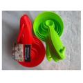 Plastic Measuring Cup and Measuring Spoon Set - Multi Color.