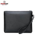 Men's Handbag Soft Authentic Leather Tactile Feel Large Capacity Clutch Casual Clutch Men's Wallet Envelope Package Fashion.