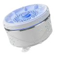 Fruit and Vegetable Washing Machine,Fruit Cleaner Device Waterproof Fruit Vegetable Purifier Clean Produce with Titanium.
