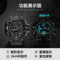 【Hengli jewelry story】Electronic Watch Men Cool casual Luminous Women Junior High School Black Technology Sports. 