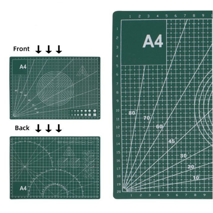 GC%2011.8"x8.7"%20Self%20Healing%20Cutting%20Mat,%20A4%20Double-Sided%20Adhesive%20Surface%20Rotary%20Cutting%20Mat%20With%20Gridded%20Measurements%20For%20Fabric%20Leather%20Cutting%20Quilting%20Modeling%20Project%20-%20Image%202