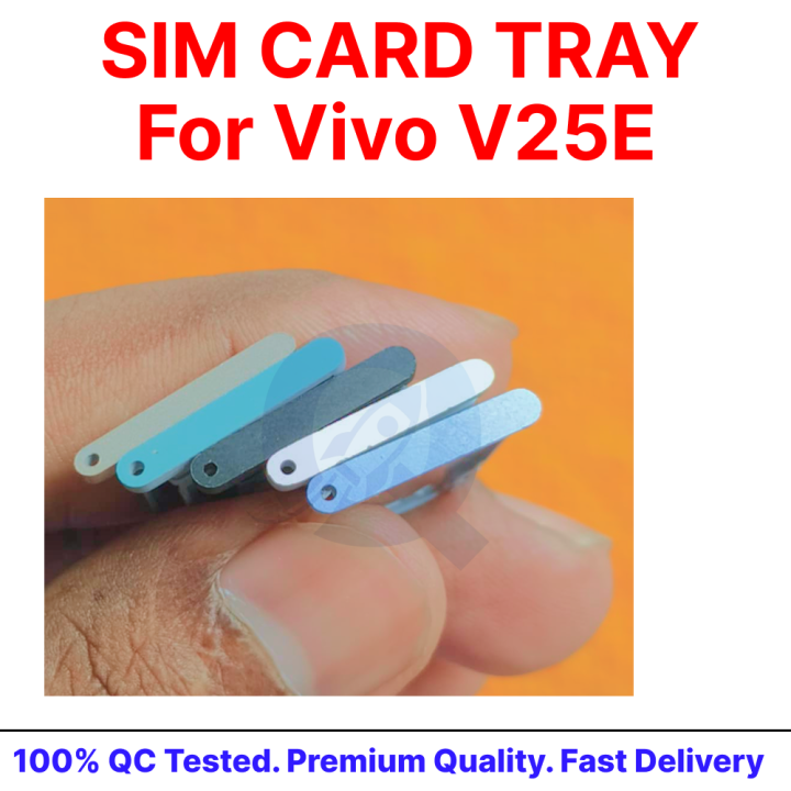 For Vivo V25E Sim Tray and SD Card Slot with Ejector Pin Replacement Parts
