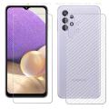 Carbon Fiber Sticker for Samsung Galaxy A32 4G - Transparent. 