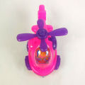 Mini Barbie Pull String Pink Helicopter Toy for Kids. 