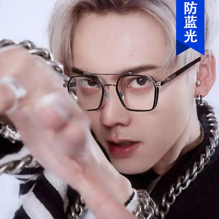 Anti-blue%20light%20double%20beam%20glasses%20frame%20William%20Chan%20TR%20flat%20mirror%20fashion%20trendy%20frame%20glasses%20-%20Image%204
