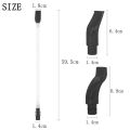Baoer Melodica Tube With 2 Mouthpieces 59.5cm Long Flexible Pianica Tube Melodica Mouthpiece For 32/37 Keys Melodica. 