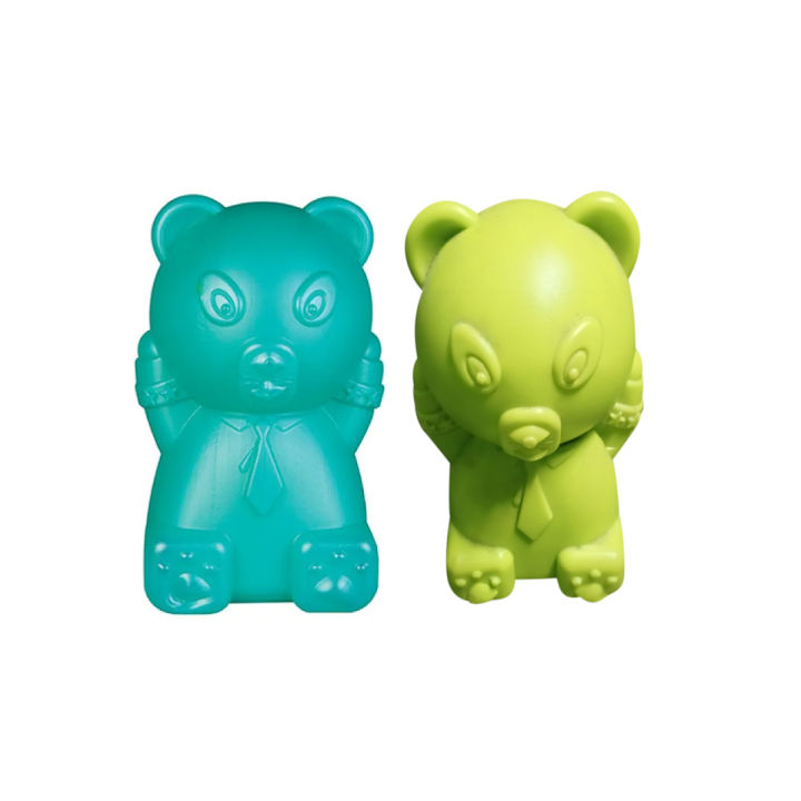 Cute Cartoon Teddy Style Bank，Unbreakable Plastic Shatterproof