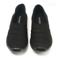 Ladies stylish  fashionable comfortable black walking shoe. 