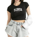 Imported Premium Super Soft Cotton Crop Top T shirt for Stylish Design For Girls And Women. 