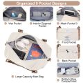 Likros Duffel Bag Travel Bag with Shoes Compartment, Gym Tote Bags, Shoulder Weekender Overnight Bag for Women Luggage Hangbag.