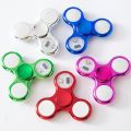 Colour Creative LED Light Dark Luminous Fidget Spinner Changes Antistress hand Spinner Stress Relief fidget Toys For Kids gifts.