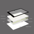 (Ready Now)A4 Size LED Three Level of Brightness Dimmable Acrylic Copy Boards for Anime Sketch Drawing Sketchpad. 