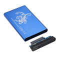 HXSJ 2.5 Inch HDD Case SATA HDD to USB3.0 Converter Adapter External Case Hard Disk Drive Box External HDD Enclosure(Blue). 