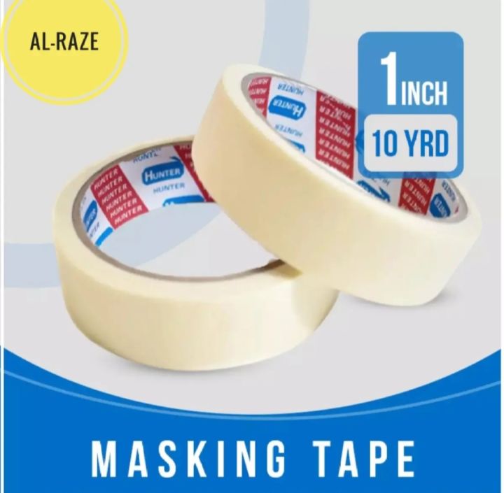 Masking Tape 1 Inch 1pc - 20 Yards (1pcs)