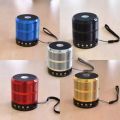 WS 887 Wireless Bluetooth Speaker TF USB FM AUX Portable Music Mini Speaker. 