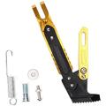Motorcycle Kickstand CNC Aluminium Alloy Adjustable Tripod Kickstand Foot Side Support Stand for Universal Motorcycle.