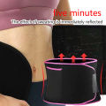 Sweat waist protection belt sports body sculpting belt fitness abdomen elastic abdomen belt multifunctional belt Cologo. 