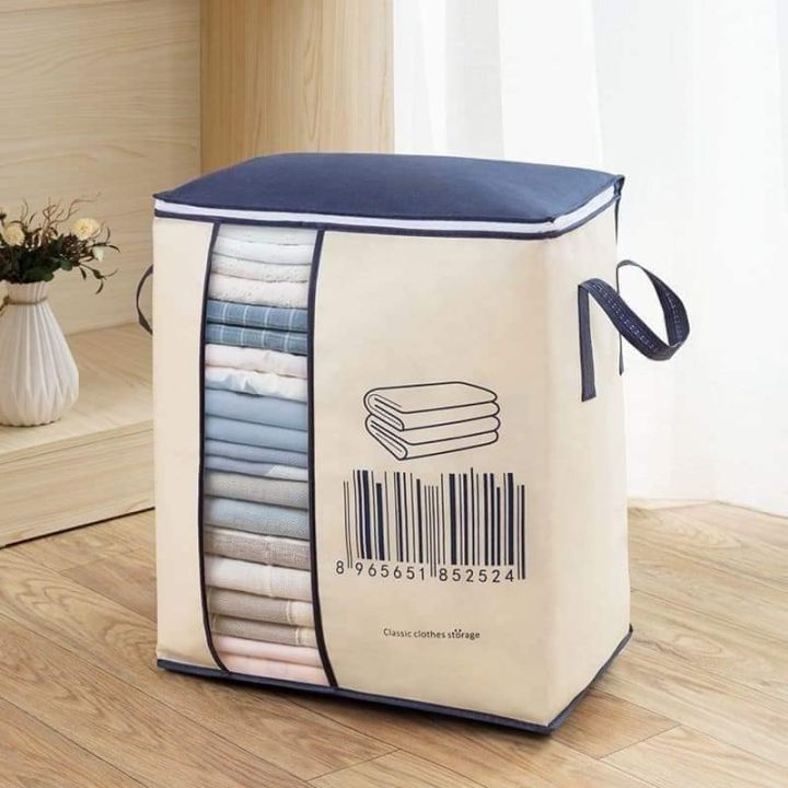 Non-woven%20Portable%20Clothes%20Storage%20Bag%20Organizer%20Closet%20Organizer%20For%20Pillow%20Quilt%20Blanket%20Bedding%20-%20Image%204