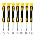 【On Sale】 Professional T3/T4/T5/T6/T7H/T8H/T10H Torx Screwdriver With Hole Plastic Disassembly Repair Tools Improvement Tool for xbox 360, xbox one,ps3,ps4 Home.