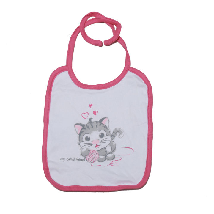 Multicolor Printed Cotton Washable Bibs For Baby