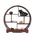 Home Carving Crafts Rack Antique Display Rack Flower Pot Rack Desk Decoration. 