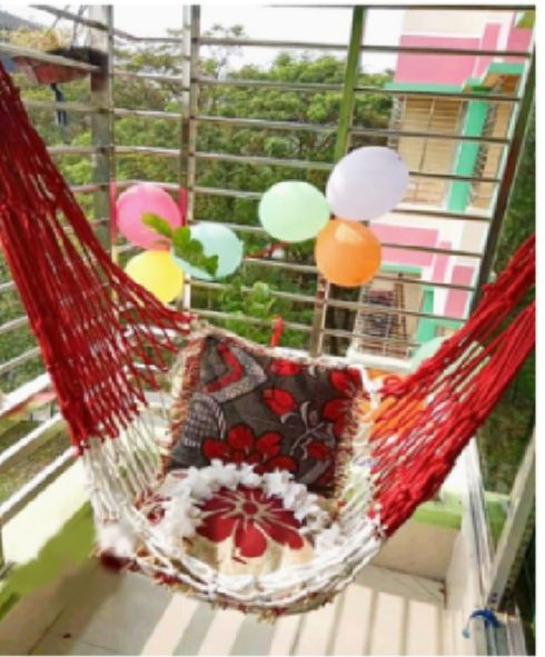 Good quality swing hanging swing made of good quality thread for everyone's use Good quality swing Dolna - 1 piece