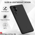 For Oppo Reno 10 Pro Plus Luxurious Soft Liquid Silicone Shockproof Inside Brush Back Case.
