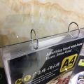 A4 Flip Table Menu Stand Multi-Page Table Card Rack Menu Display Stand Menu Holder Desk Menu Photo Album Picture Frame. 