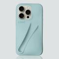 Minimalist Solid Color Rhode Soft Silicone Case For iPhone 15 14 PIus 11 13 12 Pro Max Can Be Installed With Lipstick Back Cover.