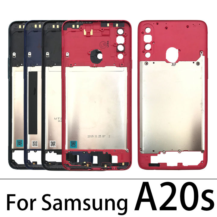 Samsung Galaxy A20s SM-A207 Middle Frame Without LCD Frame Panel and Back Panel