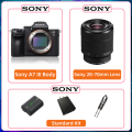 Sony Alpha A7 III Full Frame Mirrorless Compact Digital Camera Professional Photographer Photography 4K Video 24.20MP A7III A7M3.