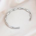 Stainless Steel Gold Color Bamboo Joint Bracelet for Women Men Romantic Party Gift Fashion Jewelry.