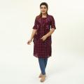 Readymade Stylish Fashionable Koti Hot Kurti For Girls Long Linen (1 Pcs) ShadaMon Shop TPP - Kurti For Girls.
