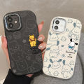 Jizetin for Redmi K40 Pro / Xiaomi Poco F3 / Mi 11x Back Cover Cute Cartoon Head Bright Lens Frame Candy Soft Rubber Phone Cases.